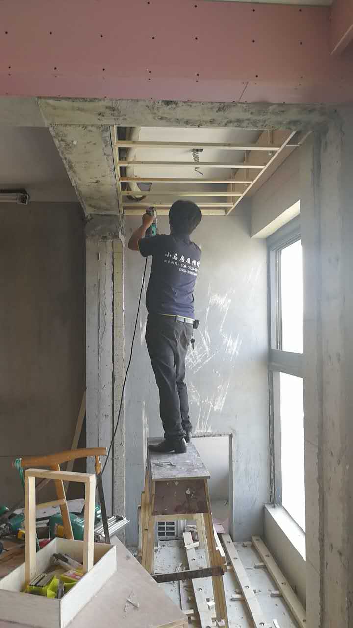 室内装修:江南首府22号楼施工现场